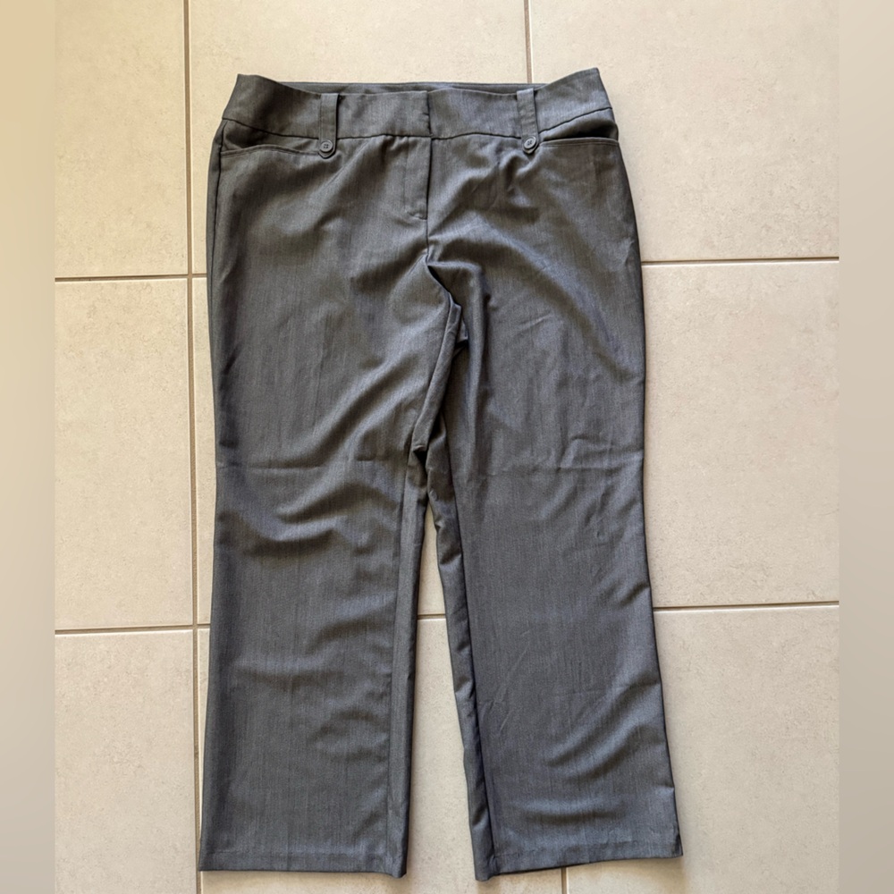 Studio 253 Women’s plus Charcoal Dress Pants